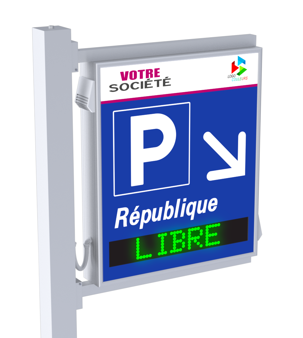 Panneau de signalisation routière à LED - PPDY BTR - TTS - solaire